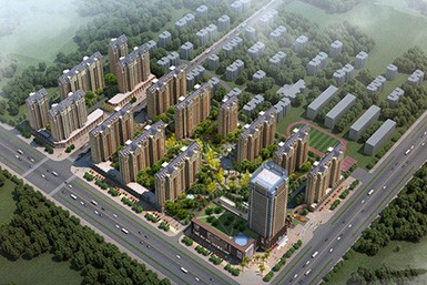 亳州南湖春城小區建設